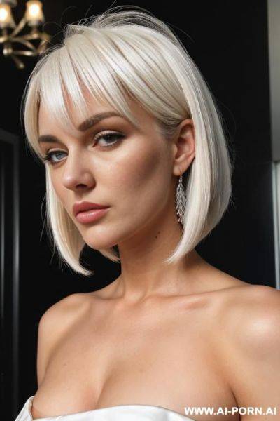 Blonde cheveux court facial - ai-porn.ai on pornintellect.com