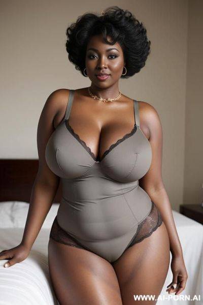 Afro hair short - ai-porn.ai on pornintellect.com