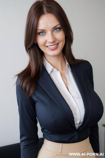 Business shirt, skirt - ai-porn.ai on pornintellect.com