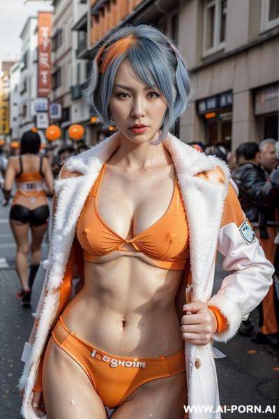 Korean hot woman in a white lingerie - ai-porn.ai - North Korea on pornintellect.com