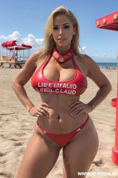 Milf spanish idol, big silicone breasts, tapeared waist, toned stomach, hour glass body, big silicone ass, spanish bimbo milf, big full lips, tall and curvy, dirty blond hair, big brown eyes, ((keep body)), ((keep face)), - ai-porn.ai - Spain on pornintellect.com
