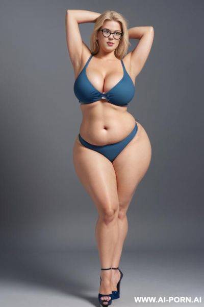 (((full body view))) (((arms up))) (((high heels))) - ai-porn.ai on pornintellect.com