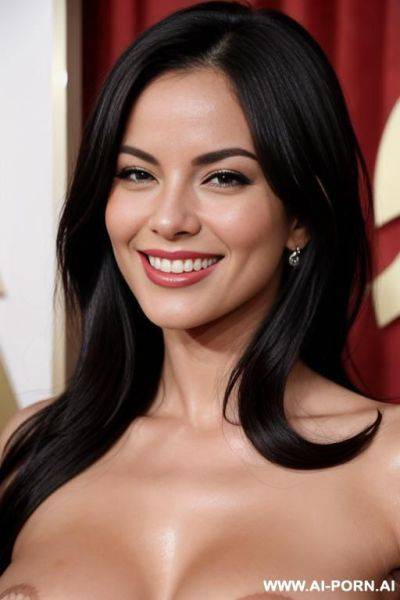 Porn magazine cover: porn oscar ads red carpet, completely naked very beautiful sexy porn stars posing. - ai-porn.ai on pornintellect.com