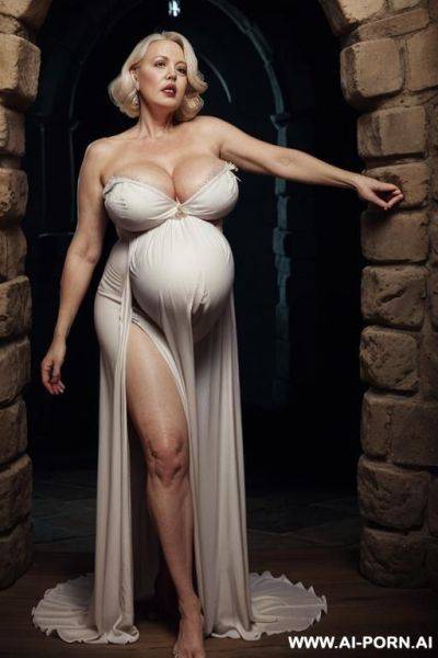 Granny nightgown big tits - ai-porn.ai on pornintellect.com
