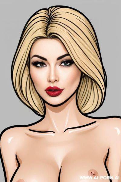 Ibáñez style cartoon, topless - ai-porn.ai on pornintellect.com
