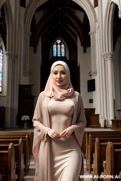 Nude mu woman wearing hijab - ai-porn.ai on pornintellect.com