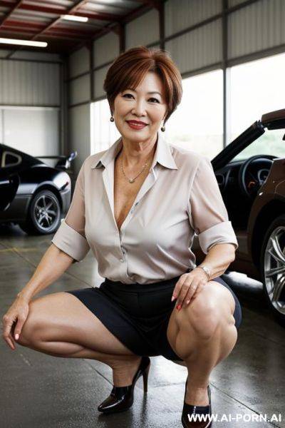 A beautiful gilf woman, - ai-porn.ai on pornintellect.com