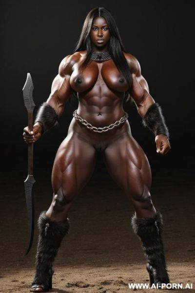 Giant, extreme muscles, sturdy, rior - ai-porn.ai on pornintellect.com