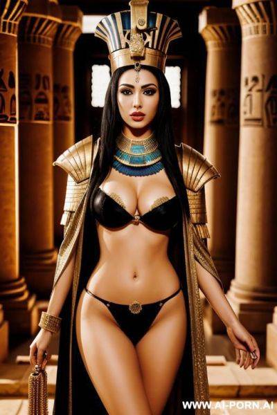 The gathered well dressed court of the pharao - ai-porn.ai on pornintellect.com