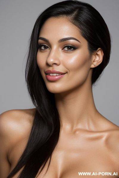 Detailed face, light skin, high cheek bones, wide lips, french - ai-porn.ai - France on pornintellect.com