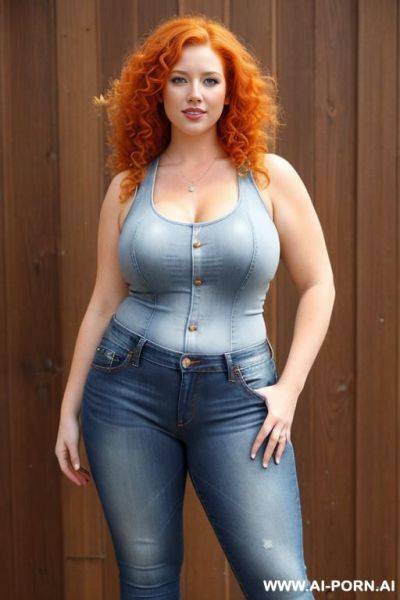 Tank top jeans - ai-porn.ai on pornintellect.com