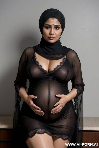 Mature ugly 50 year old pakistani women with huge natural saggy breast wearing a hijab and shal kameez - ai-porn.ai - Pakistan on pornintellect.com