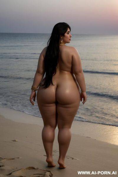 Pretty face chubby naked big hips full body view oiled - ai-porn.ai on pornintellect.com