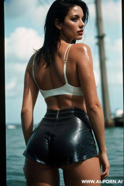 Skin tight shorts wet - ai-porn.ai on pornintellect.com