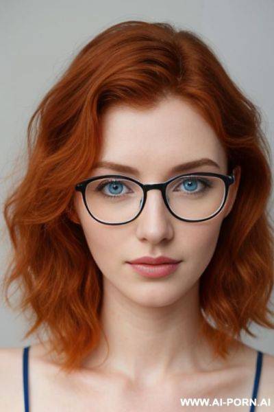 Thick rimmed glasses - ai-porn.ai on pornintellect.com