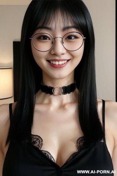 (choker) (emo) (glasses) - ai-porn.ai on pornintellect.com