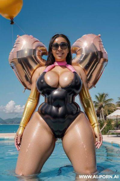 Full shot in high resolution, totally nude, totally naked, extremely voluptuous ass, extremely big ass, extremely expanded ass, extremely thick ass, extremely wide ass, athletic thick thighs, athletic - ai-porn.ai on pornintellect.com