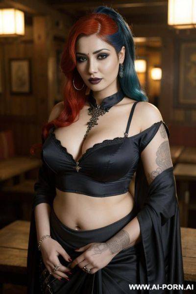 Woman with red hair gystyle - ai-porn.ai on pornintellect.com