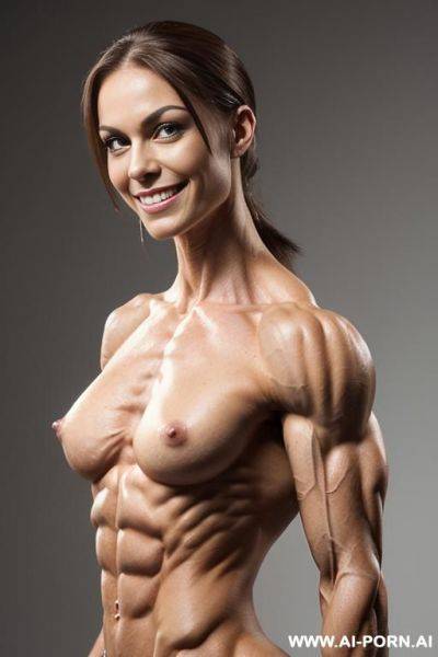 (white bedroom background), (real life), ((pure white tanless skin)), (sunny), pointy realistic nipples, ((short slender)), ((nude)), ((naked)), (frontal view), erect hard nipple, (look straight into - ai-porn.ai on pornintellect.com