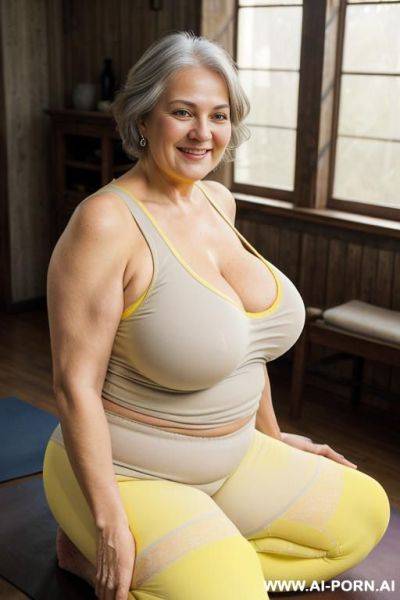 Matured old gilf, wrinkles, wrinkled skin. - ai-porn.ai on pornintellect.com