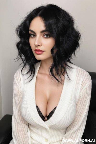 (black hair) (white hair) - ai-porn.ai on pornintellect.com