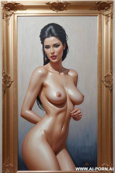 Hyperrealistic erotic painting: miss world winner. - ai-porn.ai on pornintellect.com