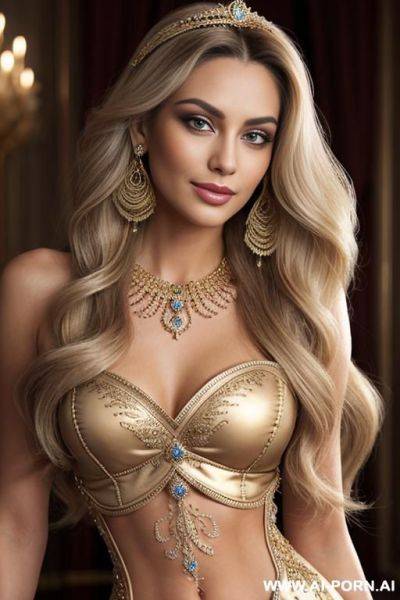 (shining heavenly angel) (realistic look, super realistic) ((frontal view)) (perfect curvy body), perfect hourglass figure, wide hips, tapered waist, perfect round butt, perfect firm tits, beautifu - ai-porn.ai on pornintellect.com