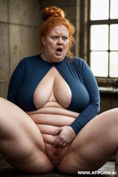 Slender white woman with boobs and toned ass naked. she is riding a massive white cock - ai-porn.ai on pornintellect.com