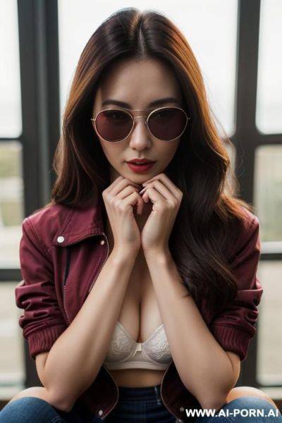 Chinese woman, 1, in a swimsuit, horny - ai-porn.ai - China on pornintellect.com