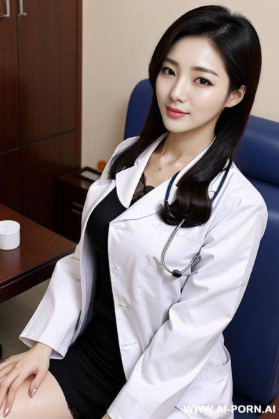 Korean doctor woman and sick man, ystyle - ai-porn.ai - North Korea on pornintellect.com