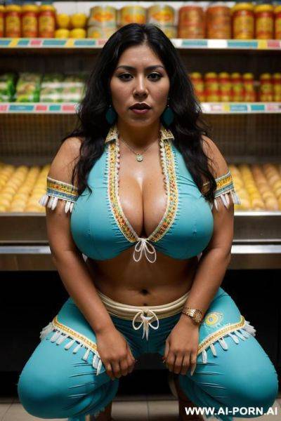 Filipina chubby squatting exposing her hairy pussy - ai-porn.ai on pornintellect.com