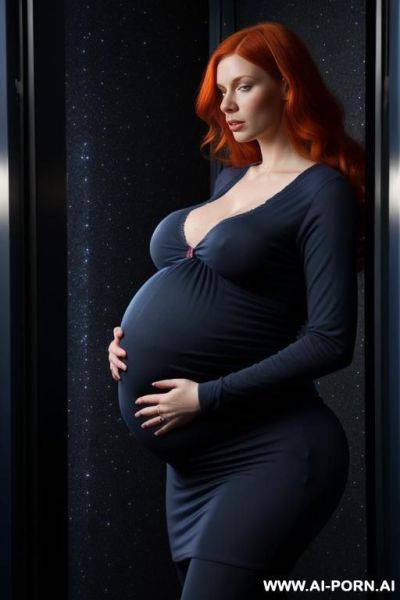 Ginger woman impregnated - ai-porn.ai on pornintellect.com