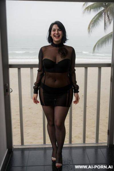 Pretty face chubby naked big hips full body view oiled - ai-porn.ai on pornintellect.com