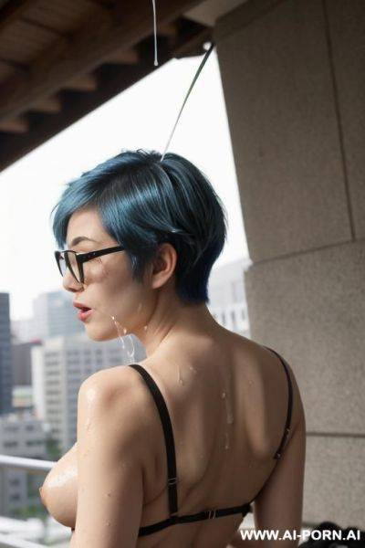 Sweaty, sweat skin, wet skin, big ass, fuck, anal sex, fuck. vaginal fuck. cuming. - ai-porn.ai on pornintellect.com