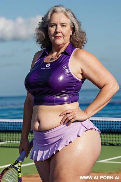 Old granny giant breasts, huge ass, thick thighs, hairy pussy ((big hairy pussy)) giant hair ((giant pubes)) - ai-porn.ai on pornintellect.com
