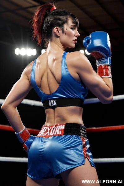 Naked boxer, totally naked - ai-porn.ai on pornintellect.com