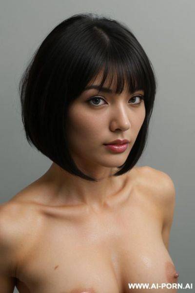 Beautiful realistic, detailed face, ((no background)), (((very very very very very muscular)) - ai-porn.ai on pornintellect.com