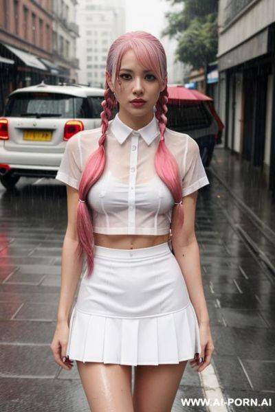 Raining, wet shirt - ai-porn.ai on pornintellect.com