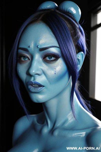 Blue skin - ai-porn.ai on pornintellect.com