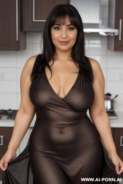 Arab, chubby, kitchen, head scarf bigg ass bigg tiits bigger and show titts naked tits big nipple brown nude - ai-porn.ai on pornintellect.com