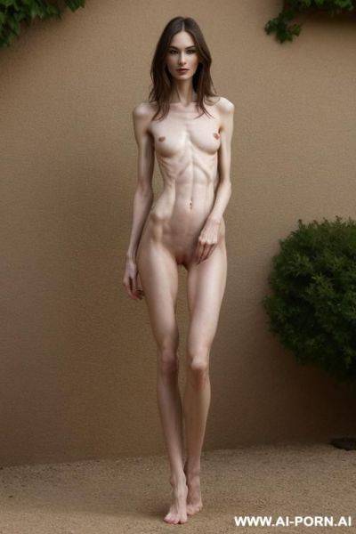 (((full nude))), (((very slender))), (((beautiful pretty face))), (((beautiful model))) - ai-porn.ai on pornintellect.com