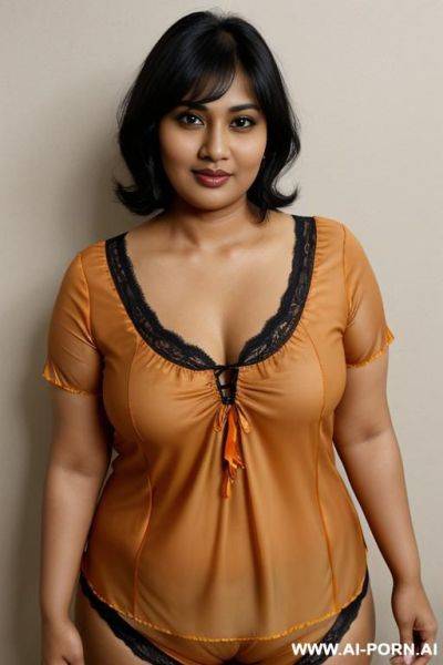 Chubby, male shirt - ai-porn.ai on pornintellect.com
