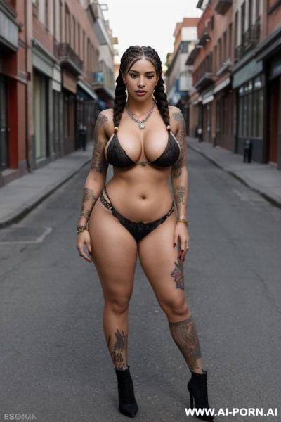 (full body view), (tattoos) - ai-porn.ai on pornintellect.com