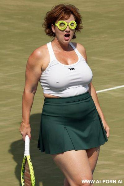 Old granny giant breasts, huge ass, thick thighs, hairy pussy ((big hairy pussy)) giant hair ((giant pubes)) - ai-porn.ai on pornintellect.com