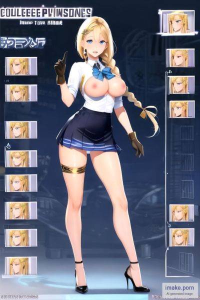 Single Girl, Standing, Teen 18+, Shaved Pussy, Braided, Blonde,... - imake.porn on pornintellect.com