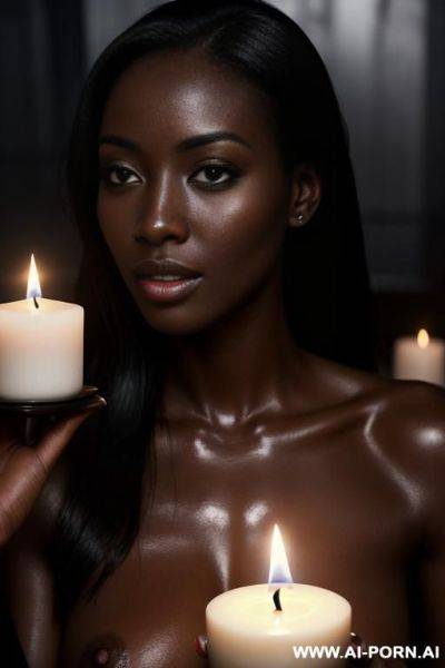(ultra detailed photo), (hyper realistic photo), alot of cum, candle light - ai-porn.ai on pornintellect.com