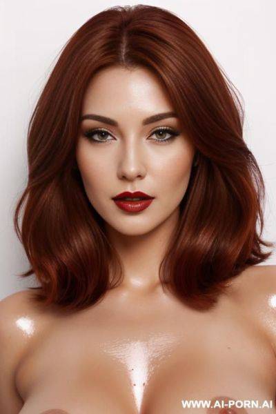 Wide hips, shiny high gloss lipstick - ai-porn.ai on pornintellect.com