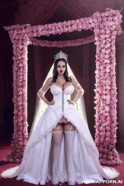 Two vampire ladies with the largest and heavyest mega tits in the world walking over a graveyard, vampire, wearing a black cloack, vampire, gigantic tits, notining under her cloack, bimbo doll, - ai-porn.ai on pornintellect.com