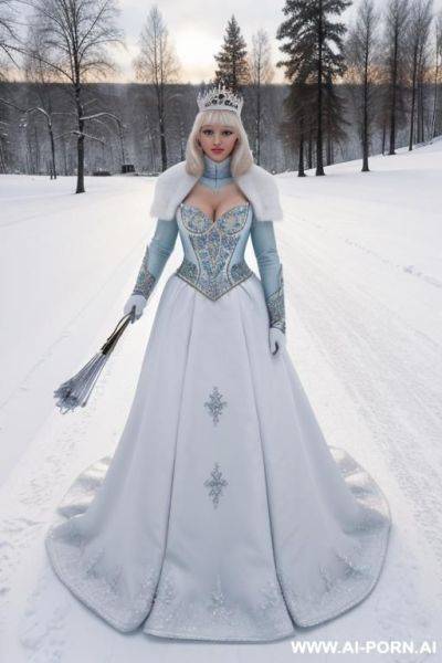 Look down on russian snowprincess - ai-porn.ai - Russia on pornintellect.com