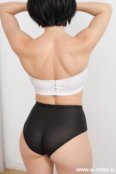 From the back tight shorts - ai-porn.ai on pornintellect.com
